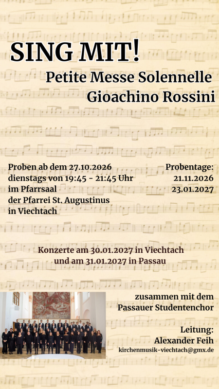 SING MIT! Rossini Projektchor
